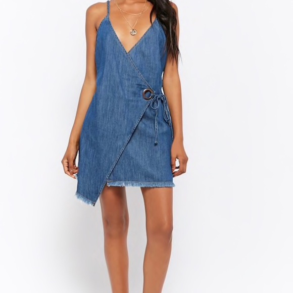 Forever 21 Dresses & Skirts - ⬇️$15 Forever 21 chambray wrap dress
